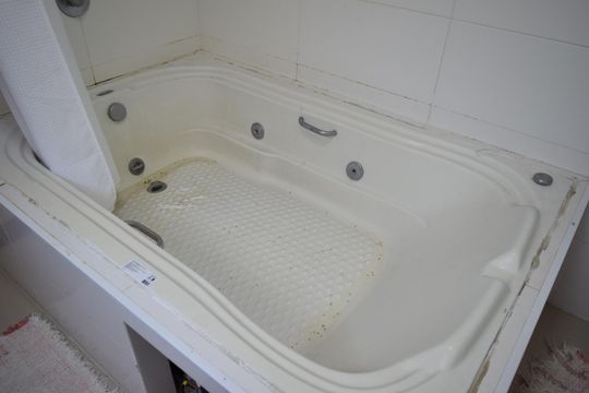 Banheiro da Suíte de apartamento para alugar com 3 quartos, 150m² em Jardim Paulista, São Paulo