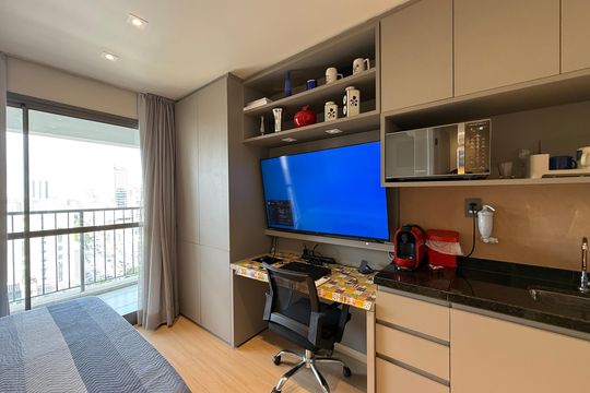 Kitnet/Studio à venda com 1 quarto, 25m² em Consolação, São Paulo