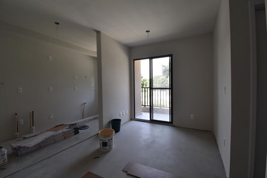 Sala de apartamento para alugar com 2 quartos, 53m² em Hauer, Curitiba