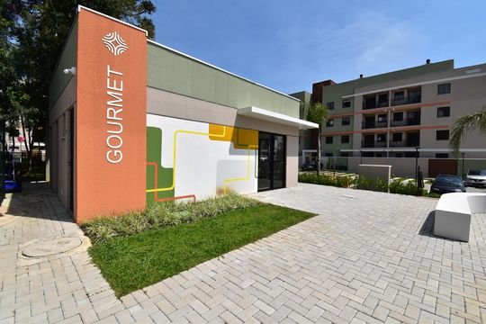Área comum - Espaço Gourmet de apartamento para alugar com 2 quartos, 53m² em Hauer, Curitiba