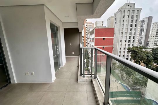 Varanda de apartamento para alugar com 2 quartos, 64m² em Campo Belo, São Paulo