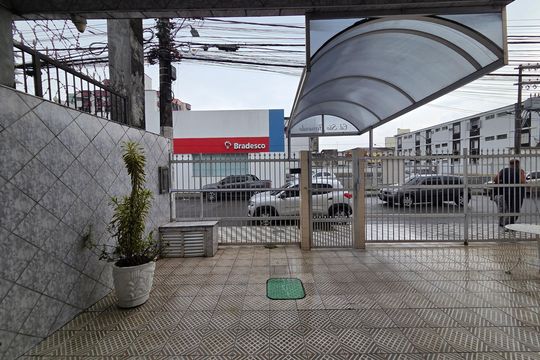 Área comum de kitnet/studio para alugar com 1 quarto, 35m² em Cidade Ocian, Praia Grande