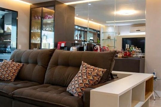 Sala de apartamento à venda com 3 quartos, 121m² em Centro, Osasco