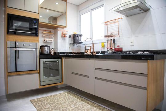 Cozinha de apartamento à venda com 3 quartos, 121m² em Centro, Osasco