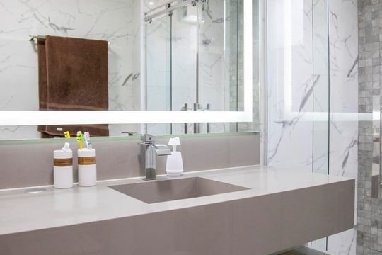 Banheiro 1 de apartamento à venda com 3 quartos, 121m² em Centro, Osasco