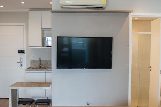 Studio de kitnet/studio para alugar com 1 quarto, 42m² em Cidade Monções, São Paulo