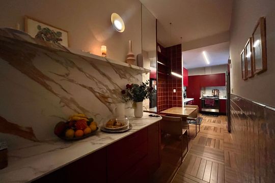 Cozinha de apartamento à venda com 4 quartos, 210m² em Copacabana, Rio de Janeiro