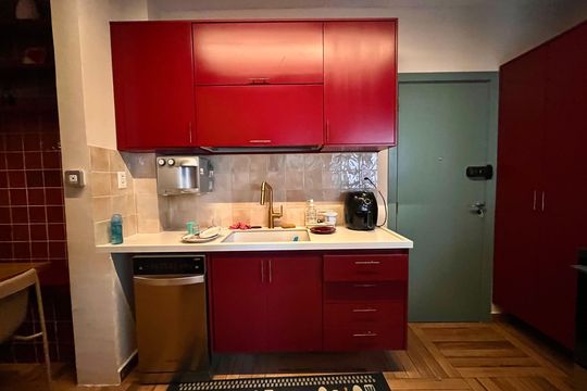 Cozinha de apartamento à venda com 4 quartos, 210m² em Copacabana, Rio de Janeiro