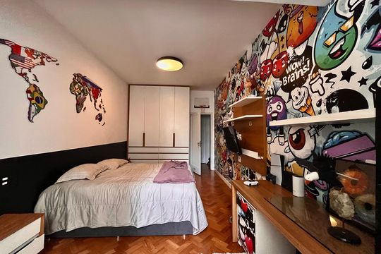 Quarto de apartamento à venda com 4 quartos, 210m² em Copacabana, Rio de Janeiro