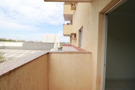 Varanda  de apartamento para alugar com 1 quarto, 49m² em Nova Ribeirânia, Ribeirão Preto