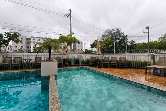 Área comum - Piscina de apartamento para alugar com 2 quartos, 48m² em Guaratiba, Rio de Janeiro