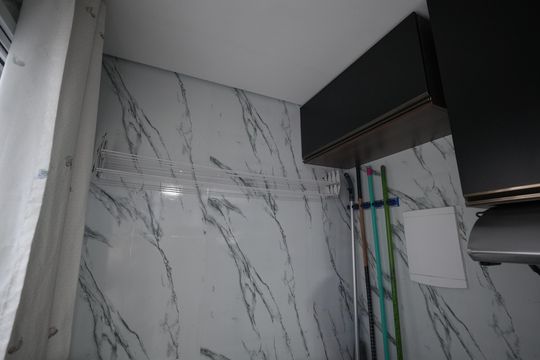 Área de Serviço de apartamento à venda com 2 quartos, 38m² em Vila Curuçá, Santo André