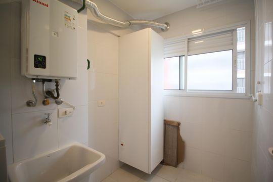 Área de Serviço de apartamento para alugar com 2 quartos, 63m² em Vila Olímpia, São Paulo