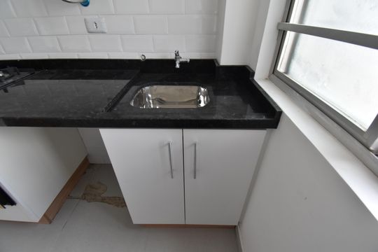 Área de Serviço de apartamento à venda com 2 quartos, 45m² em Água Verde, Curitiba
