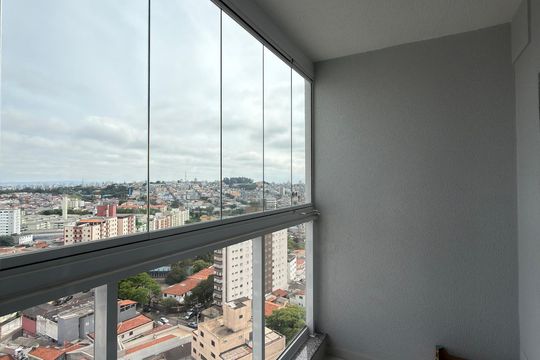 Varanda gourmet de apartamento à venda com 2 quartos, 65m² em Vila Camargo, São Bernardo do Campo