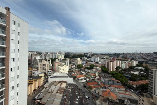 Varanda gourmet Vista  de apartamento à venda com 2 quartos, 65m² em Vila Camargo, São Bernardo do Campo