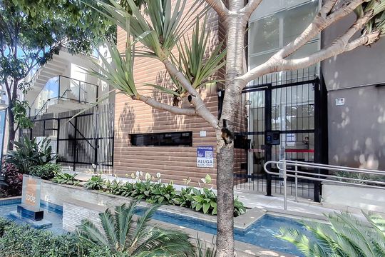Fachada de apartamento para alugar com 1 quarto, 35m² em Aclimação, São Paulo