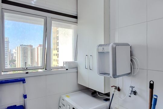 Área de serviço de apartamento para alugar com 1 quarto, 35m² em Aclimação, São Paulo