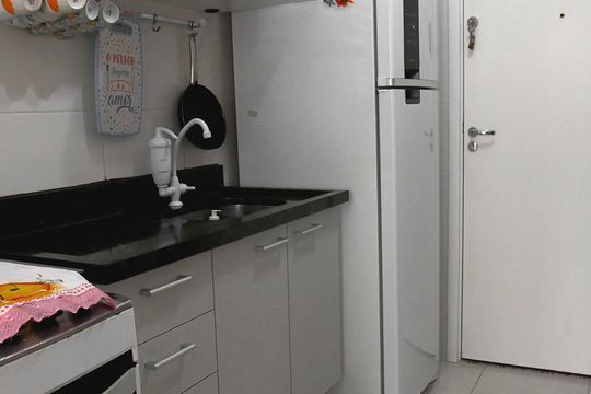 Sala de apartamento para alugar com 1 quarto, 36m² em Jardim Prudência, São Paulo