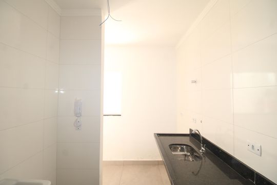 Cozinha de apartamento à venda com 1 quarto, 35m² em Carandiru, São Paulo