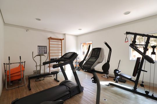 Área comum - Academia de apartamento para alugar com 2 quartos, 60m² em Jardim Ubirajara, São Paulo
