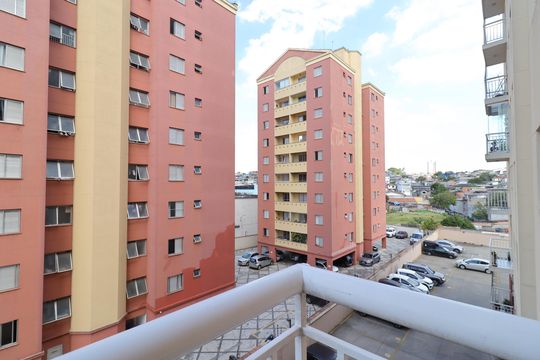 Varanda - vista de apartamento para alugar com 2 quartos, 60m² em Jardim Ubirajara, São Paulo