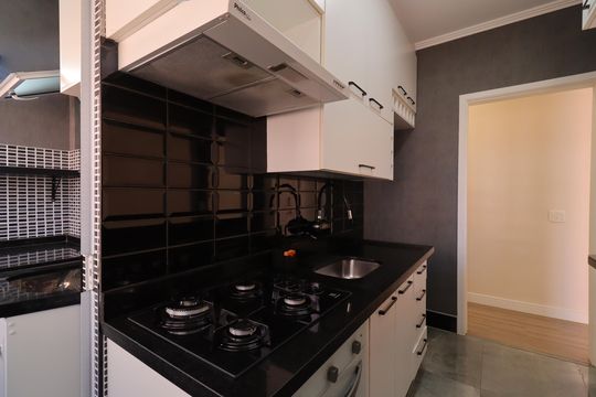 Cozinha de apartamento para alugar com 2 quartos, 60m² em Jardim Ubirajara, São Paulo