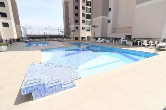 Área comum - Piscina de apartamento à venda com 3 quartos, 56m² em Padroeira, Osasco