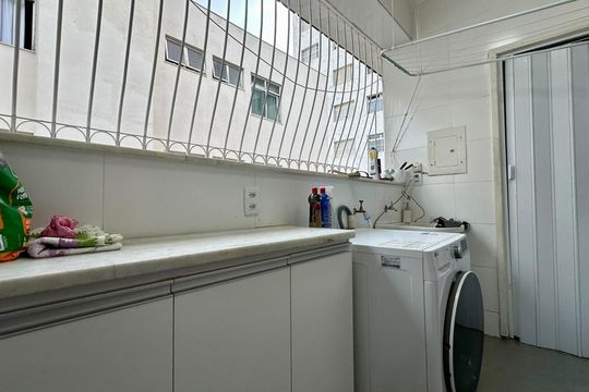 Área de Serviço de apartamento à venda com 4 quartos, 260m² em Luxemburgo, Belo Horizonte