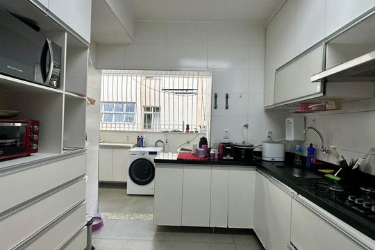 cozinha de apartamento à venda com 4 quartos, 260m² em Luxemburgo, Belo Horizonte
