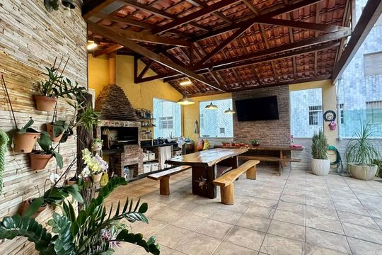 Terraço de apartamento à venda com 4 quartos, 260m² em Luxemburgo, Belo Horizonte