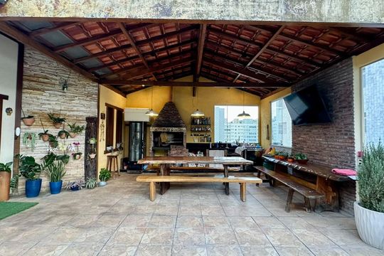 Terraço de apartamento à venda com 4 quartos, 260m² em Luxemburgo, Belo Horizonte