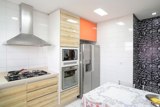 Cozinha de apartamento à venda com 3 quartos, 200m² em Vila Vivaldi, São Bernardo do Campo