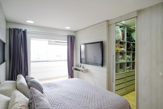 Suíte 1 de apartamento à venda com 3 quartos, 200m² em Vila Vivaldi, São Bernardo do Campo