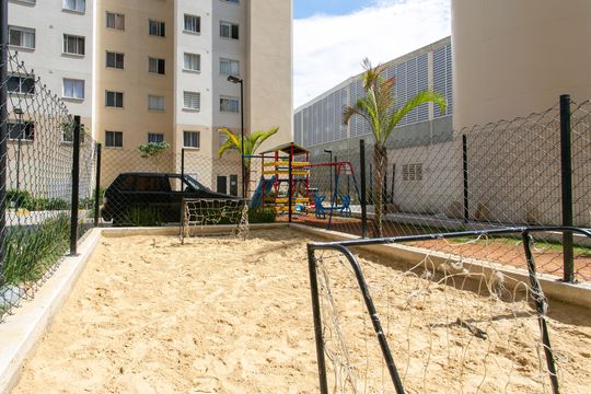 Área comum - Quadra de apartamento para alugar com 2 quartos, 48m² em Vila Nova Curuca, São Paulo