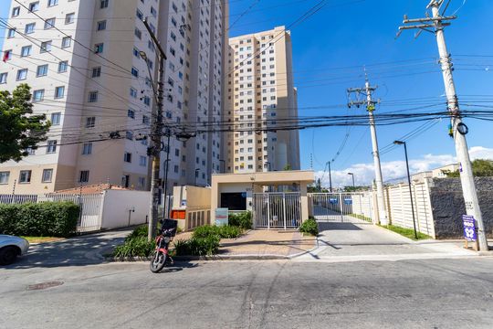 Fachada de apartamento para alugar com 2 quartos, 48m² em Vila Nova Curuca, São Paulo