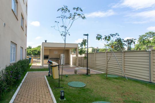 Área comum - Churrasqueira de apartamento para alugar com 2 quartos, 48m² em Vila Nova Curuca, São Paulo