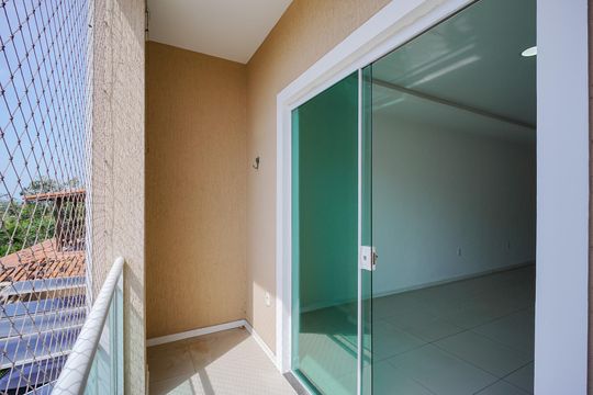 Varanda de apartamento para alugar com 3 quartos, 98m² em Itaipuaçu, Maricá