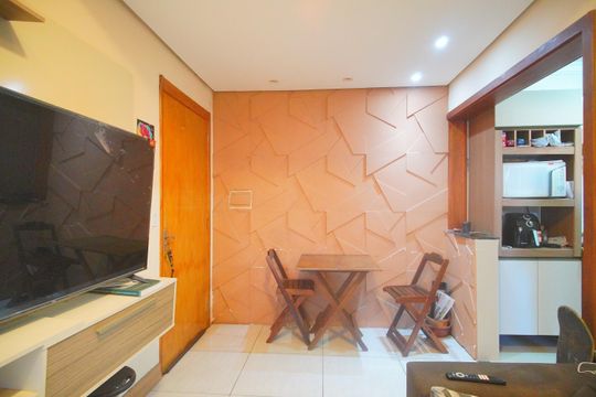 Sala de apartamento à venda com 2 quartos, 43m² em Campina, São Leopoldo