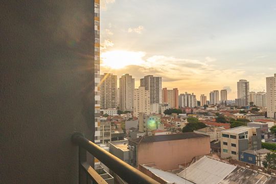 Varanda de apartamento para alugar com 1 quarto, 25m² em Tatuapé, São Paulo