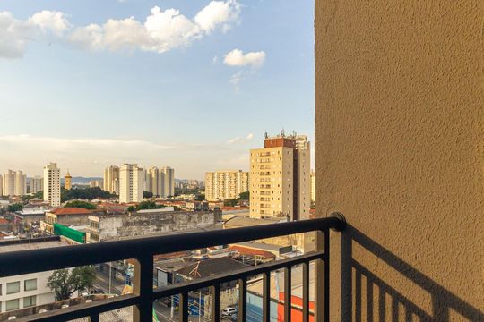 Varanda de apartamento para alugar com 1 quarto, 25m² em Tatuapé, São Paulo