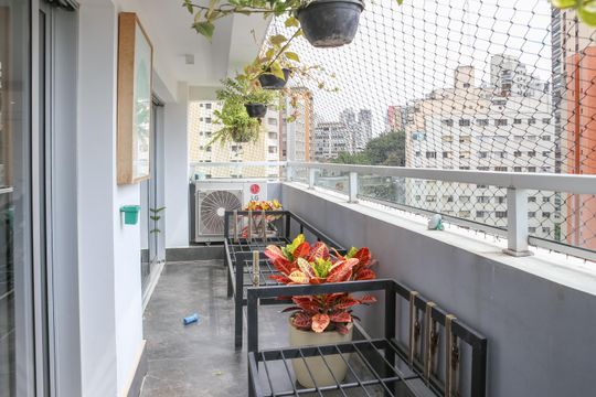 Área externa de apartamento à venda com 3 quartos, 96m² em Perdizes, São Paulo