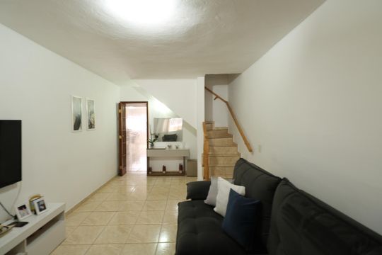 Sala de casa à venda com 2 quartos, 83m² em Parque Doroteia, Diadema