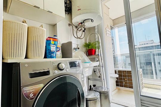 Área de serviço de apartamento à venda com 2 quartos, 70m² em Melville Empresarial Ii, Barueri