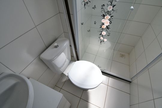 Banheiro de apartamento para alugar com 2 quartos, 46m² em Vila Miguel Vicente Cury, Campinas