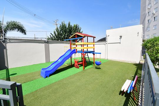 Área comum - Playground de apartamento para alugar com 2 quartos, 46m² em Vila Miguel Vicente Cury, Campinas