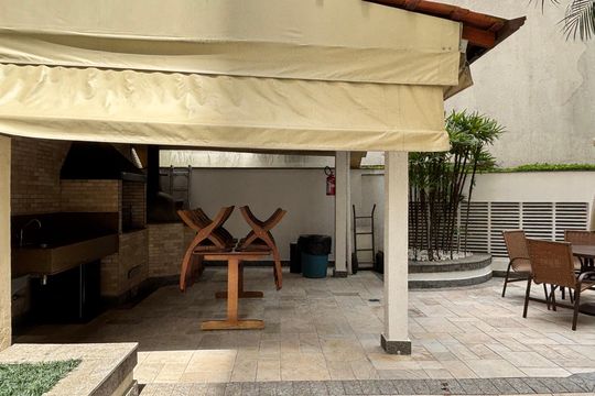 Área comum - Churrasqueira de apartamento à venda com 2 quartos, 110m² em Mirandópolis, São Paulo
