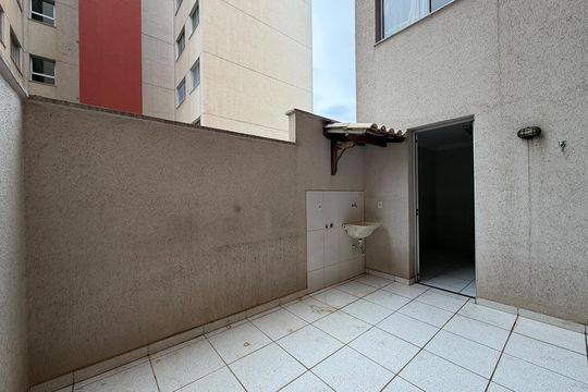 Área de Serviço Privativa de apartamento para alugar com 2 quartos, 83m² em Jardim America, Belo Horizonte