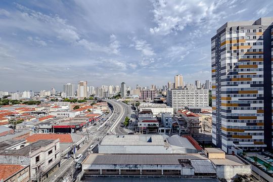 Vista da Varanda de kitnet/studio para alugar com 1 quarto, 26m² em Tatuapé, São Paulo