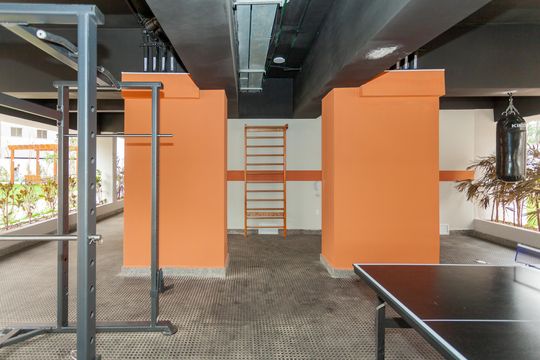 Área comum de apartamento para alugar com 2 quartos, 34m² em Usina Piratininga, São Paulo